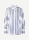 Front view Salovas Shirt True Navy Stripe 