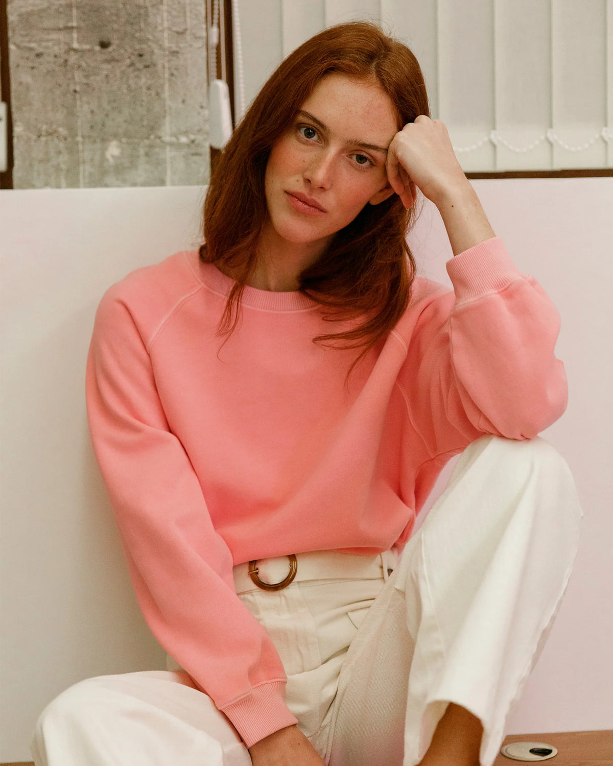 Zazou Sweatshirt Magnolia Pink