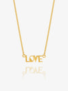 love retro inspired gold necklace from rachel jackson