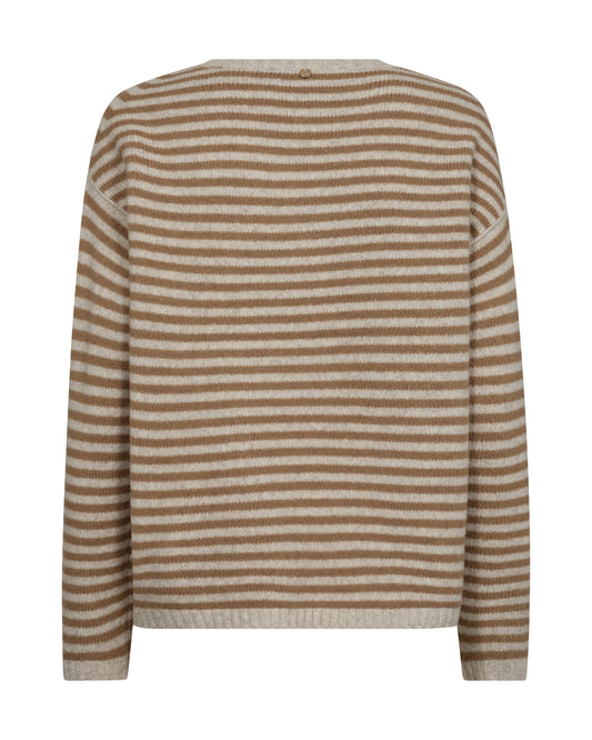 MMKhai Stripe Knit Tanin