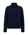 MMAima Cashmere Highneck Knit Maritime Blue