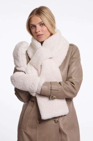 Aleida Teddy Gloves Birch