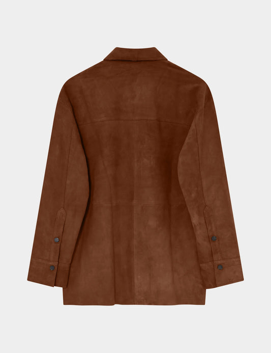 Andreas Suede Jacket Caramel Cafe