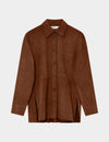 Andreas Suede Jacket Caramel Cafe