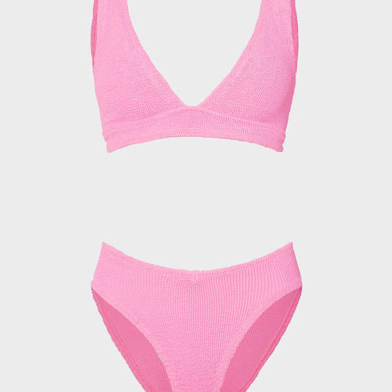 Pink one size bikini from HunzaG