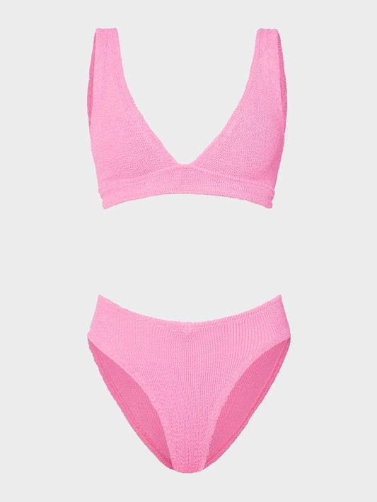 Pink one size bikini from HunzaG
