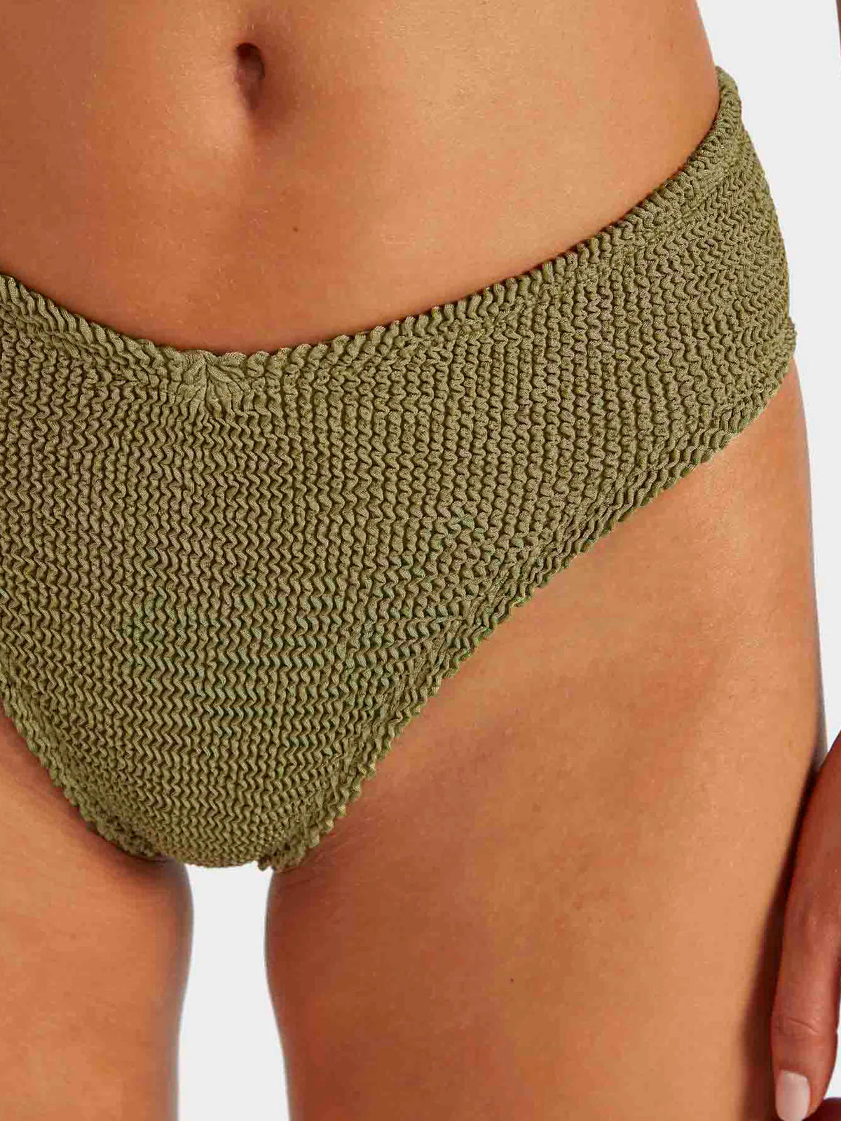 Green bikini bottom from HunzaG