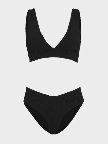 Black one size bikini from HunzaG