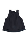 Flare Blouse Navy