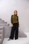 Lina Blouse Military Green