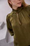 Lina Blouse Military Green