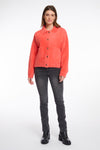 Bubbly Boxy Jacket Bright Coral