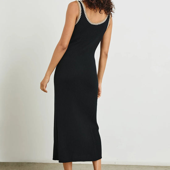 Bodycon Rear View Colleen Dress Black – Sass & Edge