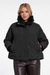 Nanne Short Jacket Black