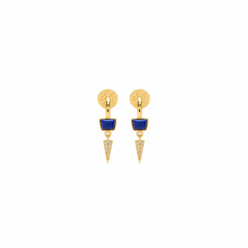 Dagger Drop Huggies Lapis