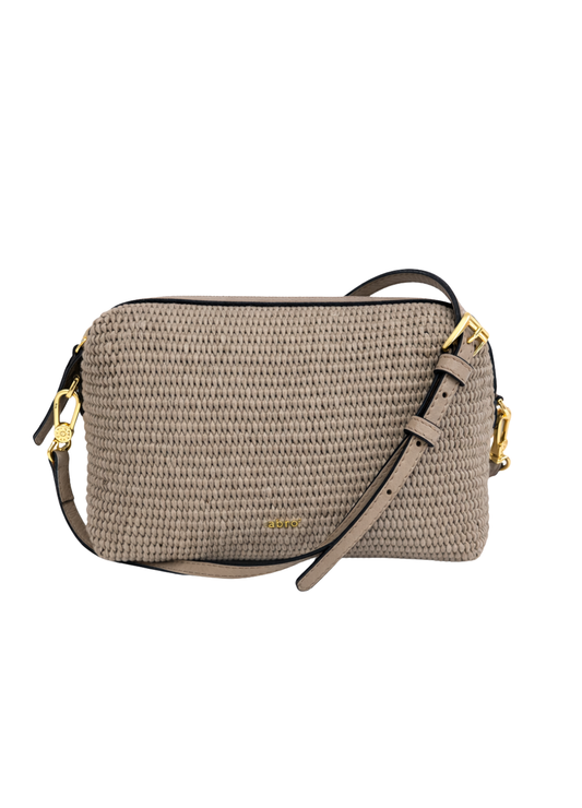 raffia handbag image shot on a white background 