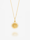 god sunshine spiky necklace on a delicate chain from rachel jackson