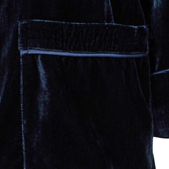 Close up of pocket detail on the blazer