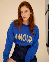 Zamour Amour Sweatshirt Sapphire