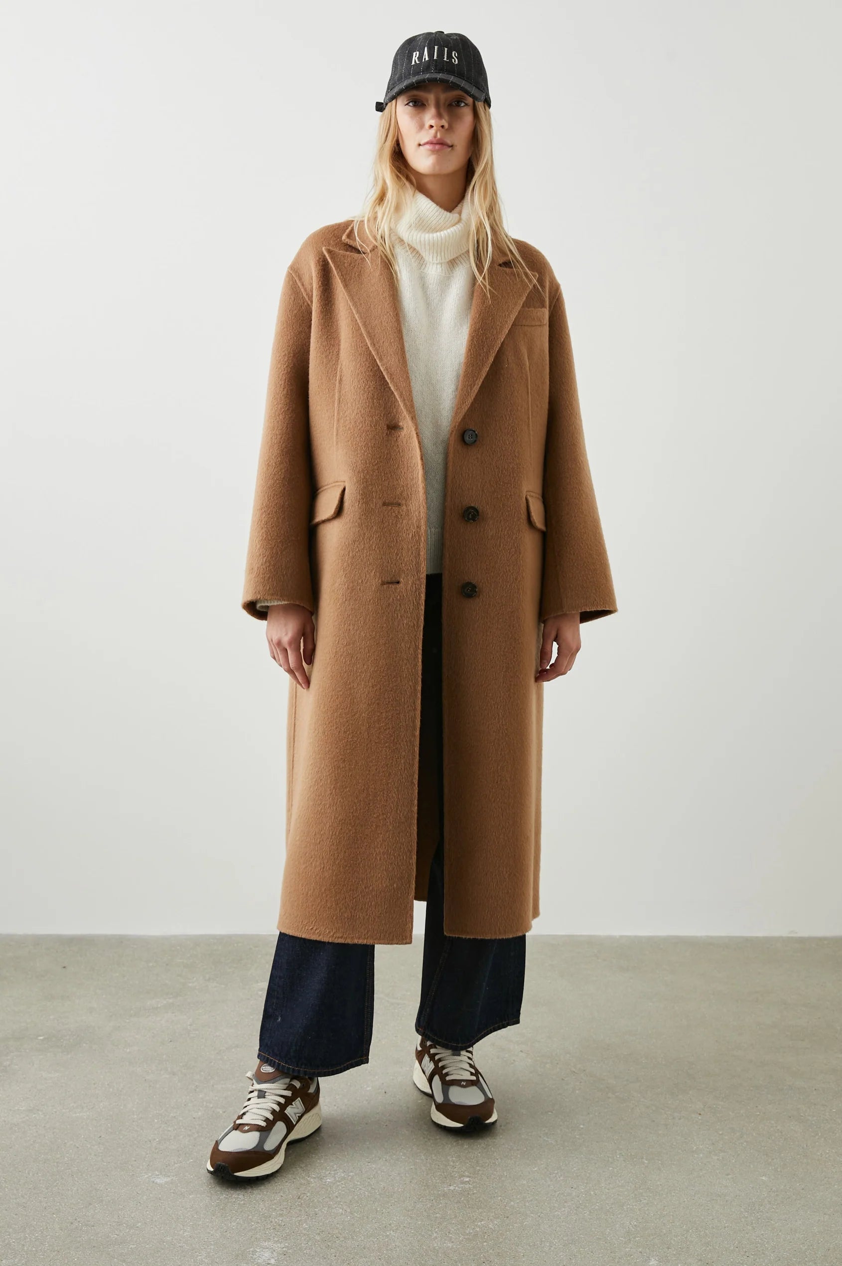 Midi 2025 length coat