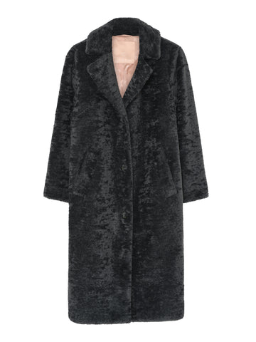 Galia Coat Dark Grey
