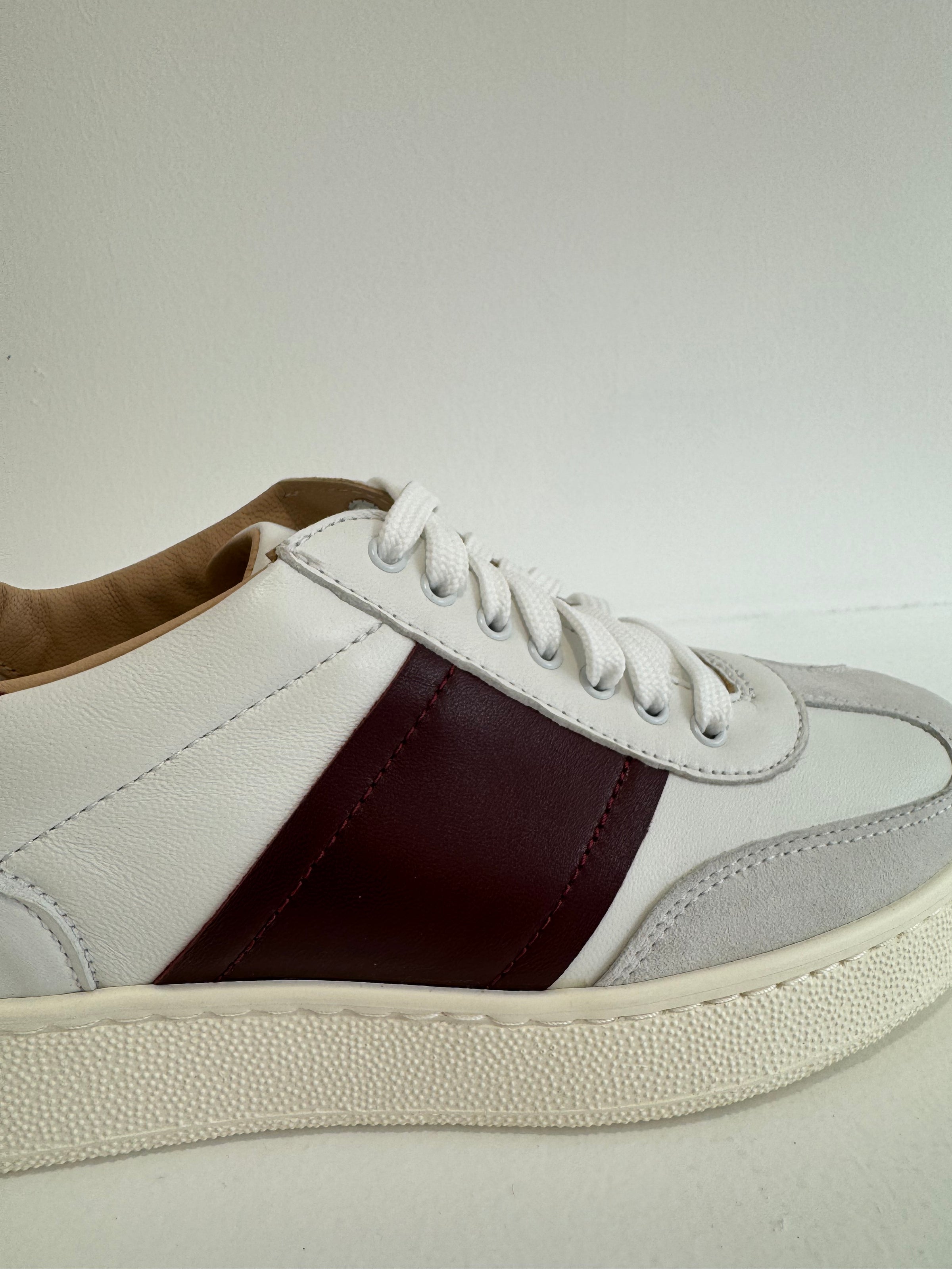 Venice Trainer White/Maroon