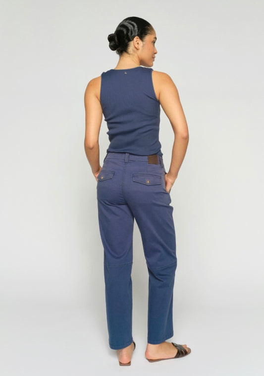 MMAymen Len Pant Crown Blue
