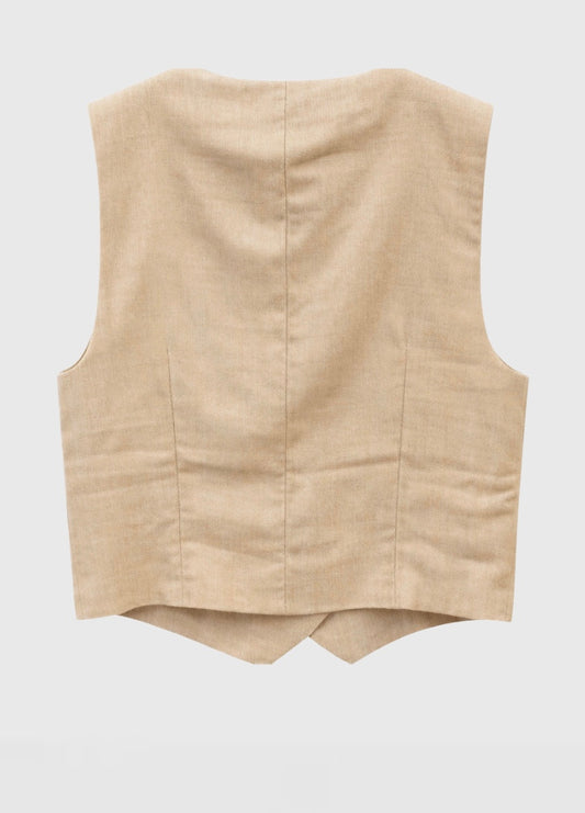 Gabarra Waistcoat Sand