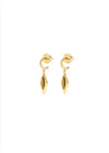 drop earrings with tigers eye stone