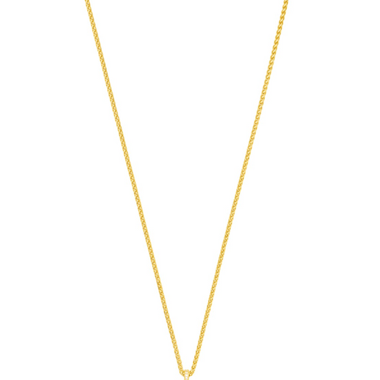 gold pendant necklace with tigers eye details 
