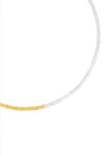 duo gold and silver choker