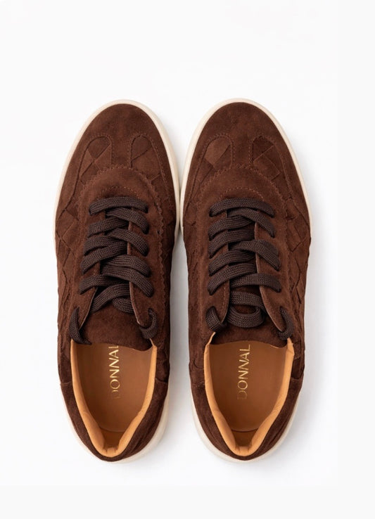 Woven Trainer Brown
