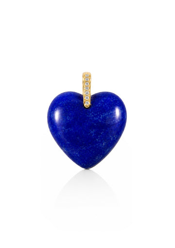 Heart Pendant Lapis