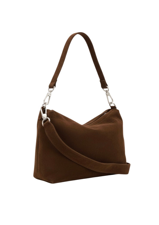 Temi Suede Bag Large Wood