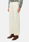 Scacco Trousers Wool White