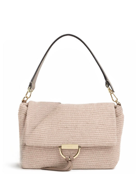 Temi Raffia Small Bag Sahara