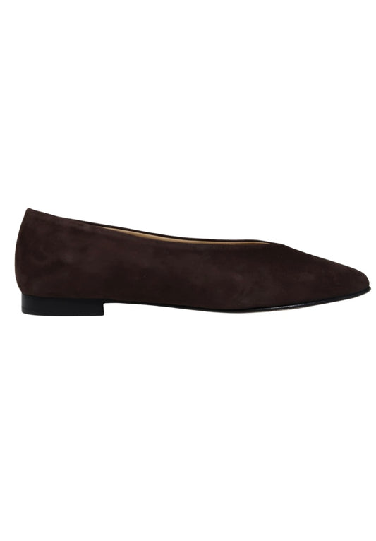Claudia Suede Pump Chocolate