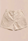 Callie Ruffle Shorts Linen Sand