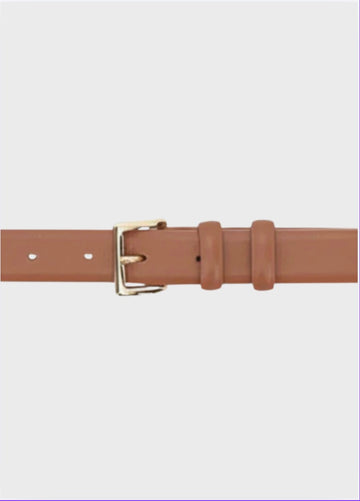 Holly Leather Belt Tan