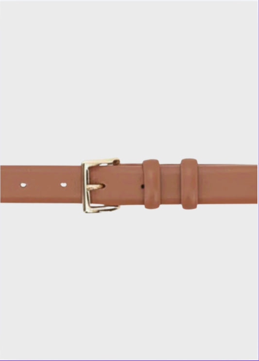 Holly Leather Belt Tan