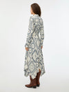 Acaici Dress Ivory Print