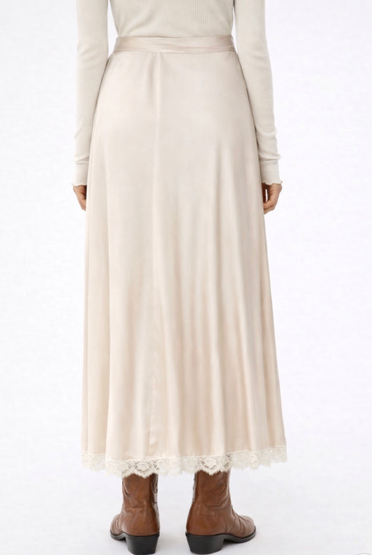 Vertice Skirt Ivory
