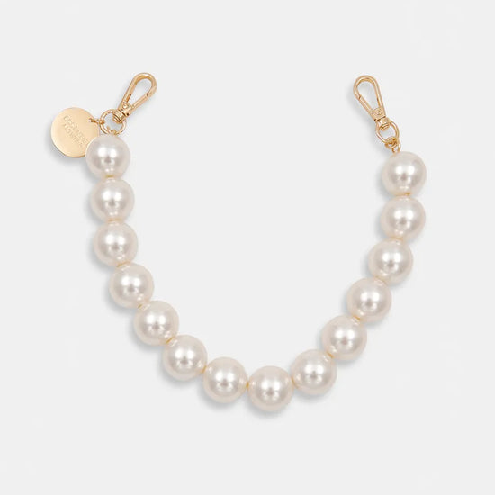 off white large pearl bead necklace from essentiel antwerp