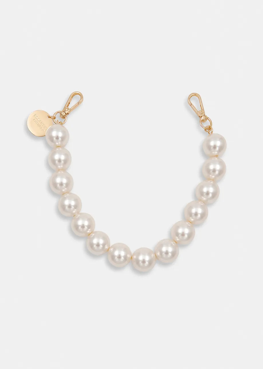 off white large pearl bead necklace from essentiel antwerp