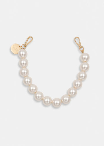 off white large pearl bead necklace from essentiel antwerp