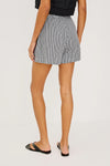 Jenner Shorts Black Gingham
