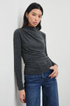 Joelle Top Charcoal