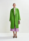 Junta Oversized Coat Spirulina Green