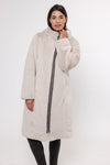 Josien Reversible Coat Graphite/Birch