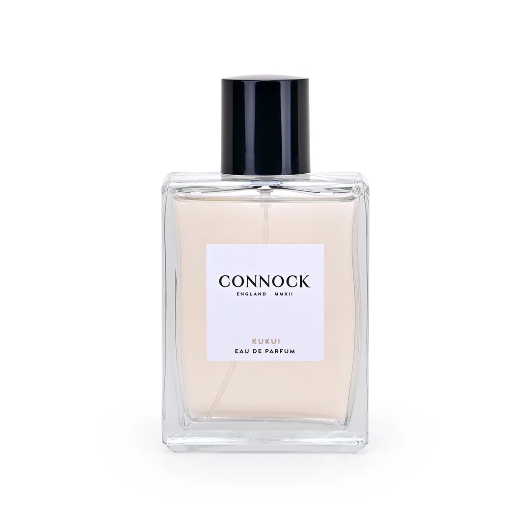 Connock Eau de Parfum bottle on a white background